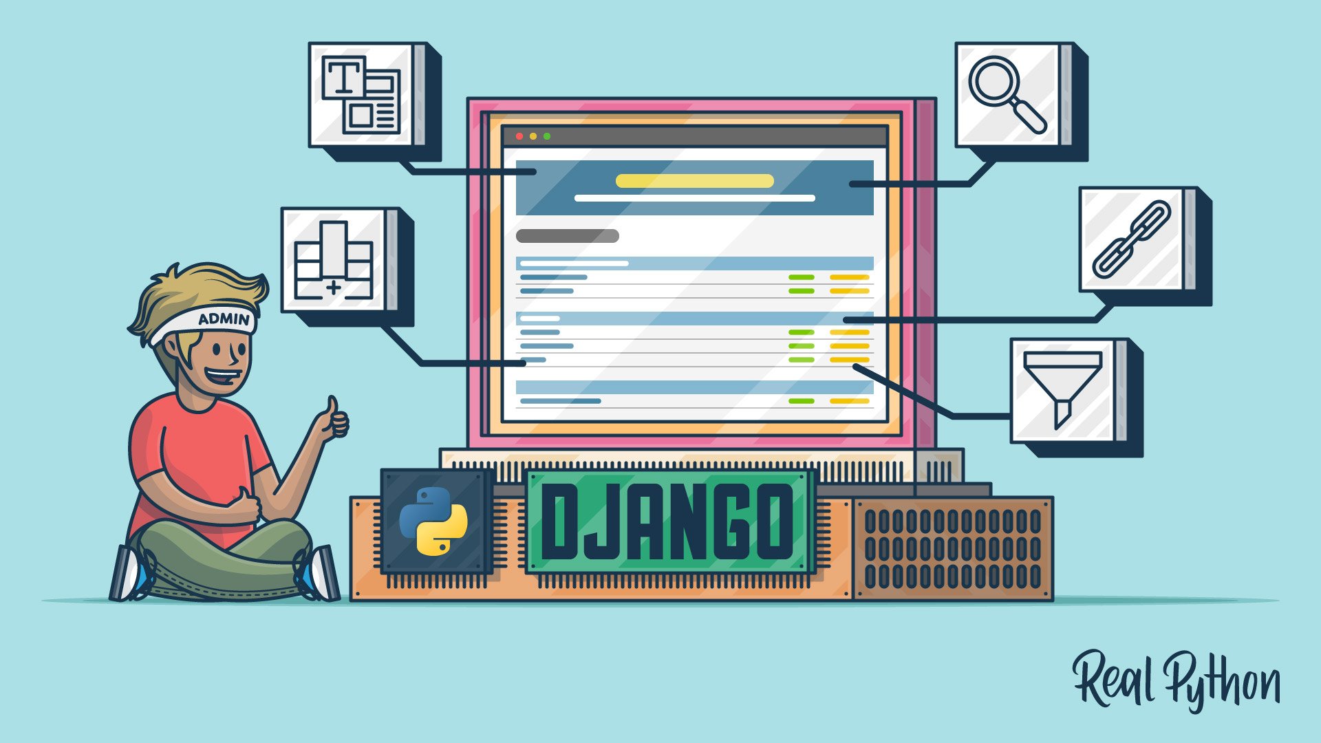 Title image for Django Admin Customization (Customize the Django Admin With Python)