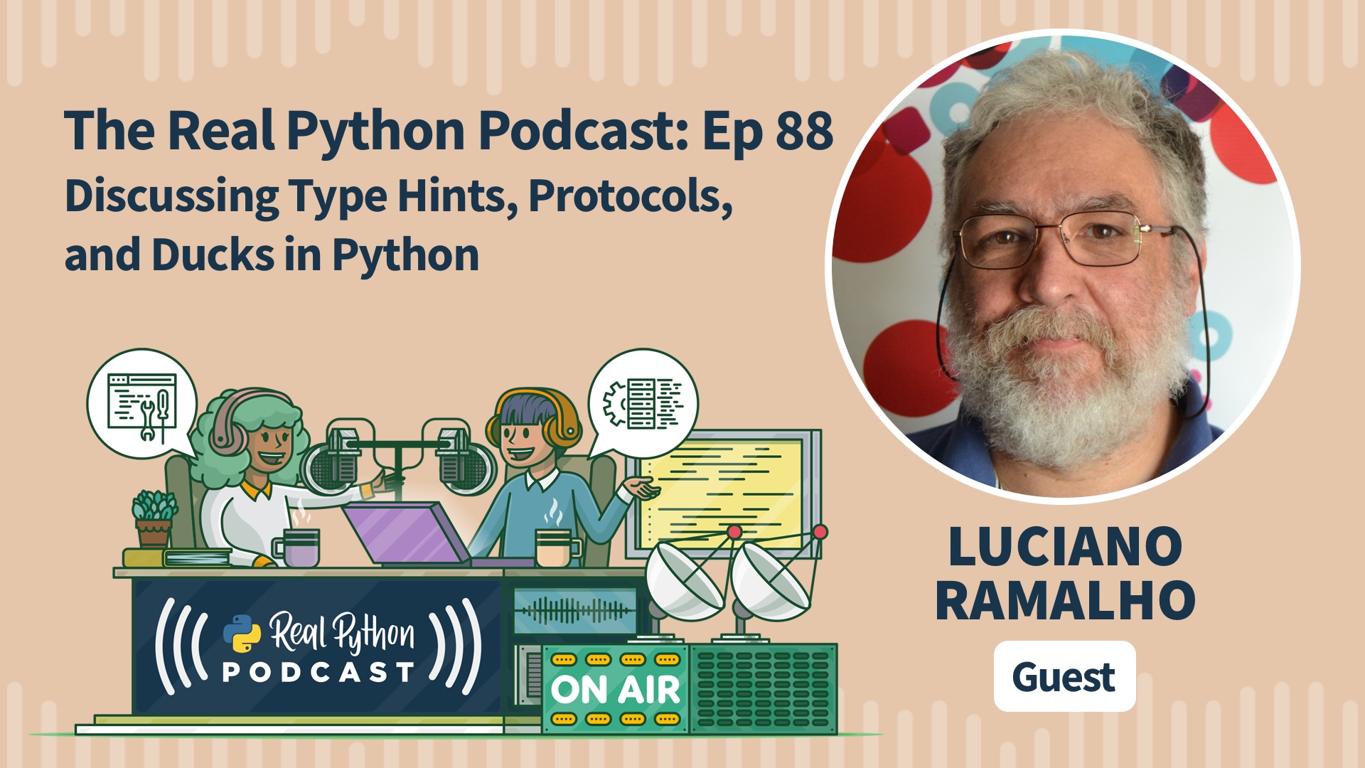 Real Python Podcast Episode #88 Title Artwork