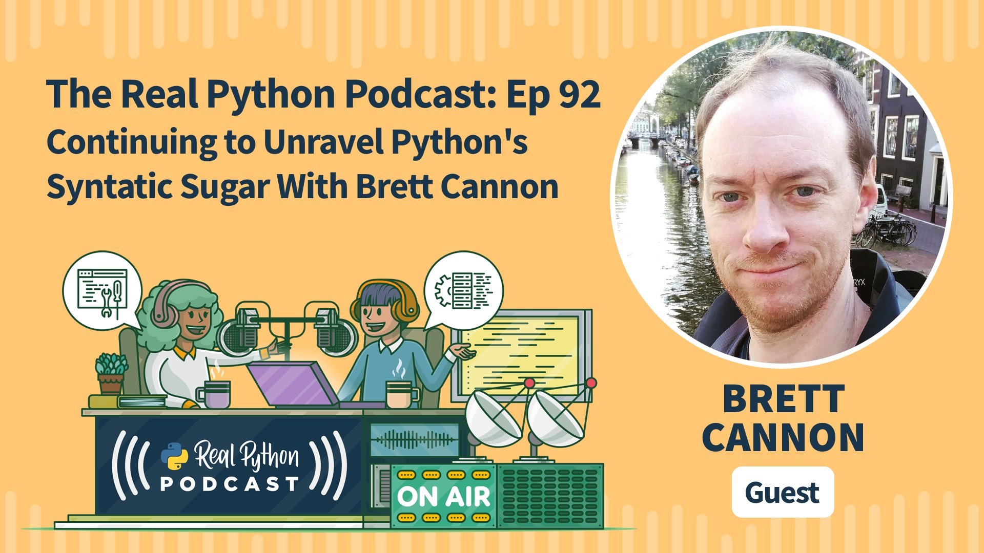 Real Python Podcast Episode #92 Title Artwork