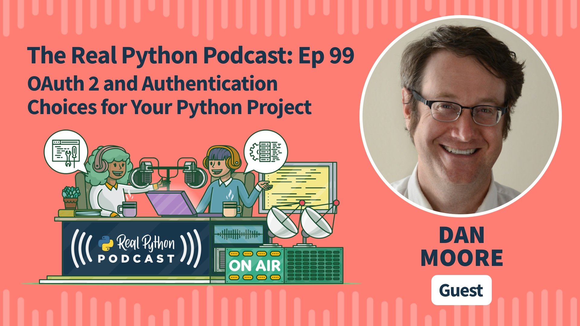 Real Python Podcast Episode #99 Title Artwork