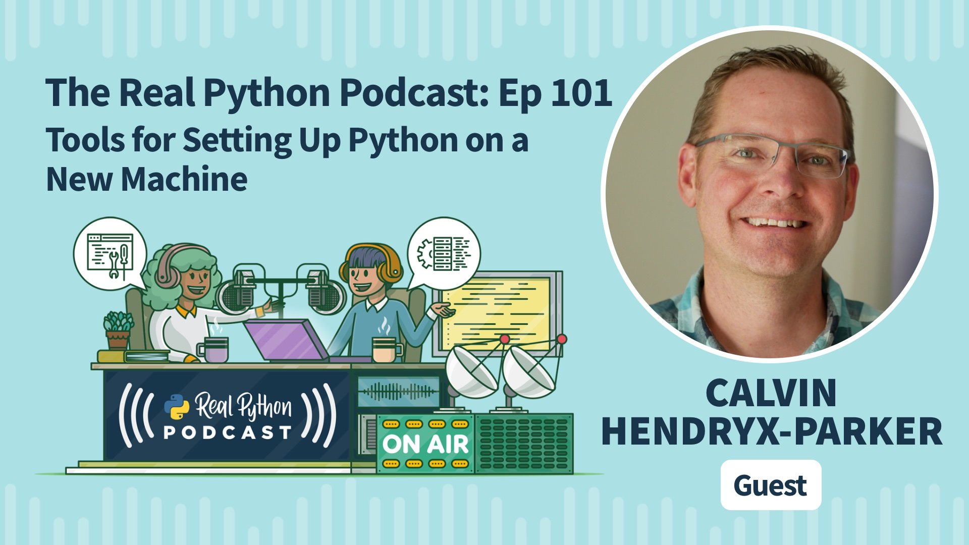 Real Python Podcast Episode #101 Title Artwork