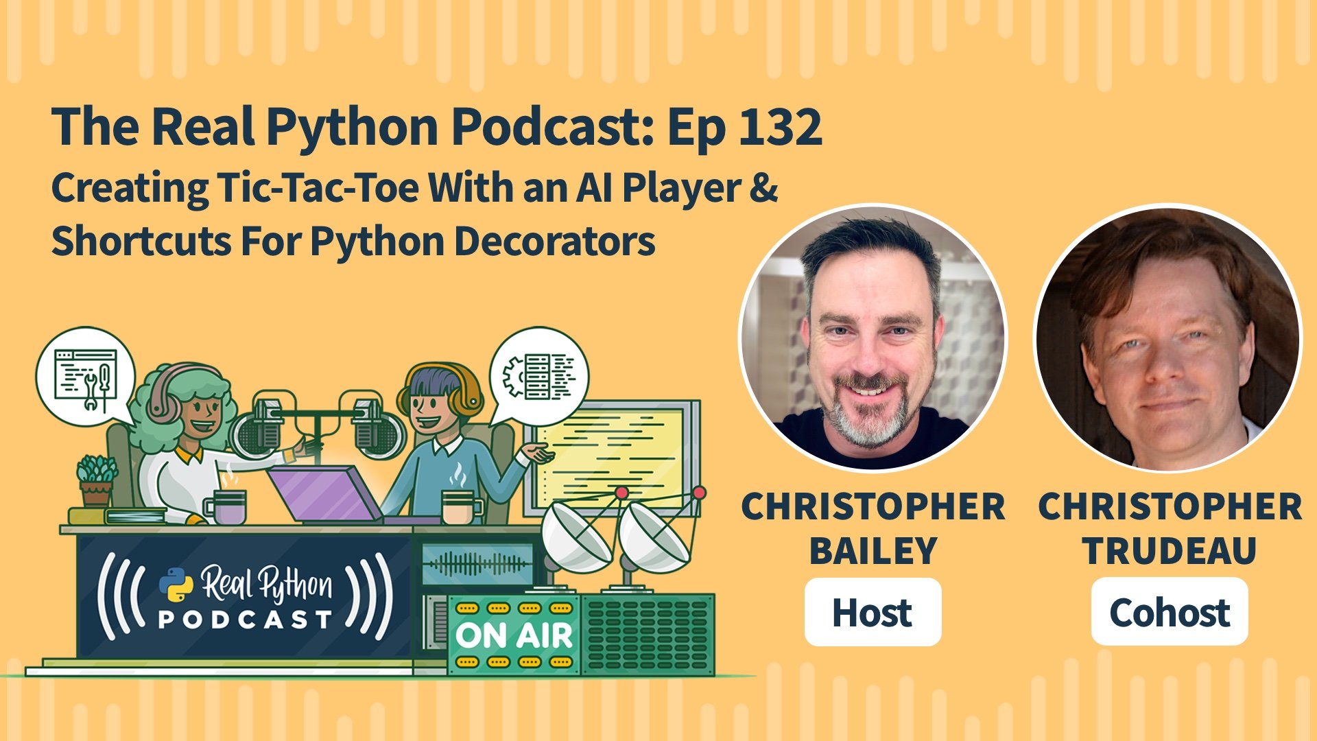 Real Python Podcast Episode #132 Title Artwork