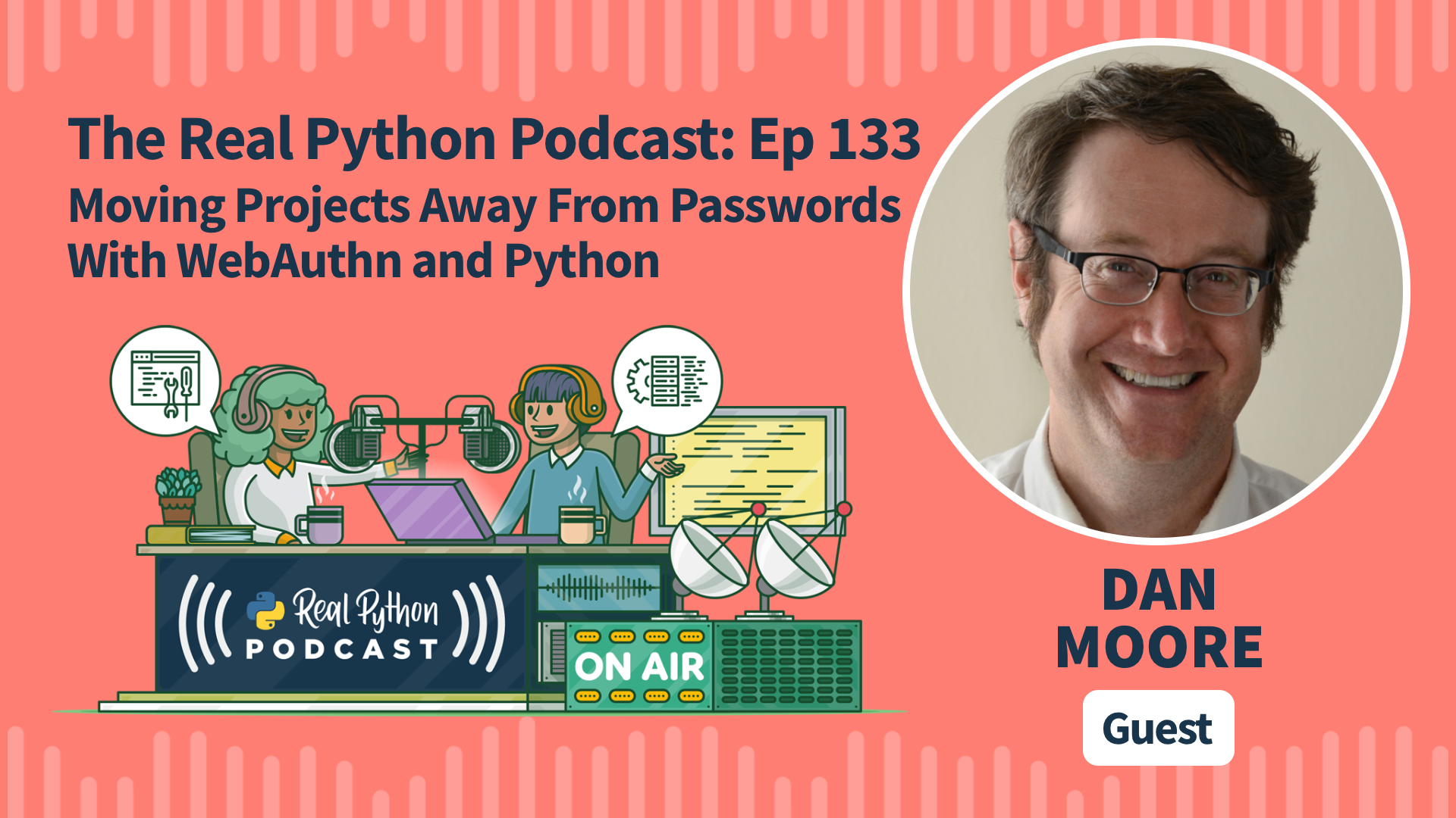 Real Python Podcast Episode #133 Title Artwork