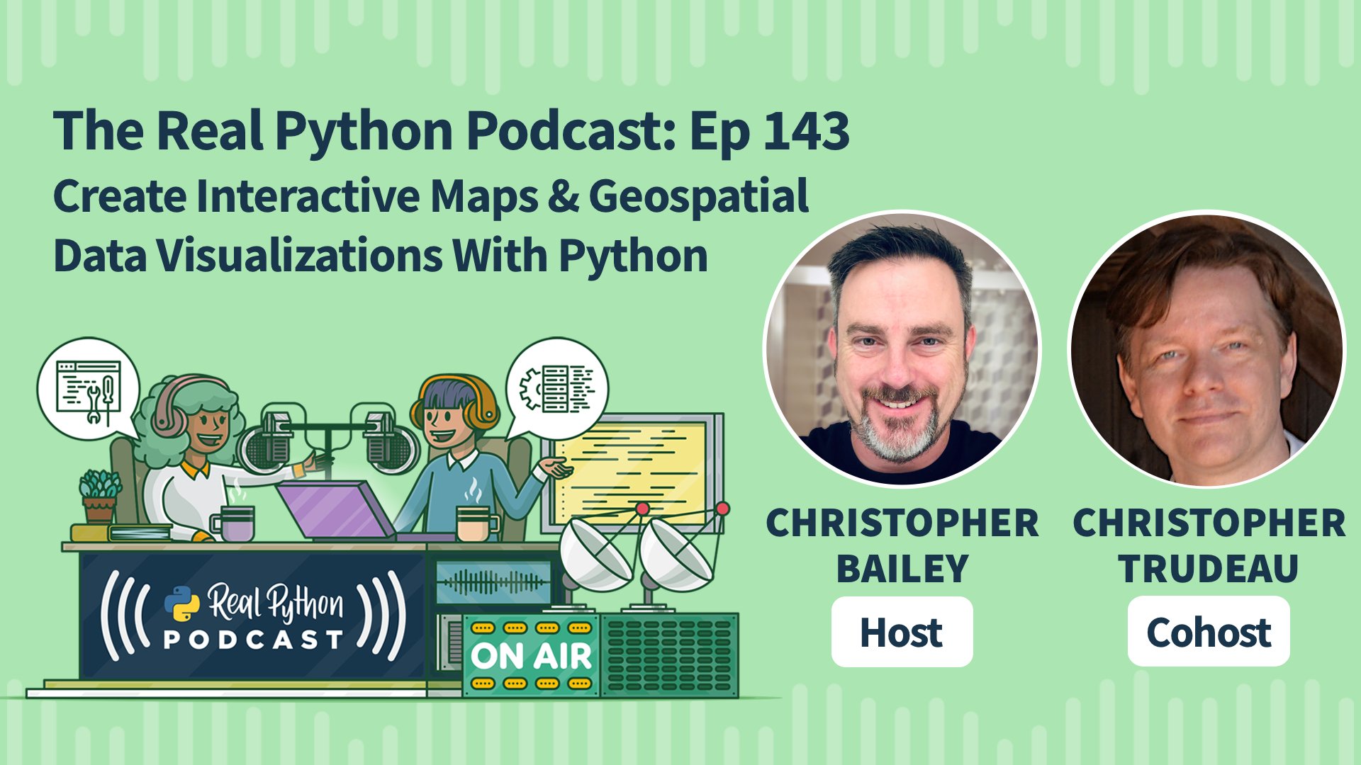 Real Python Podcast Episode #143 Title Artwork