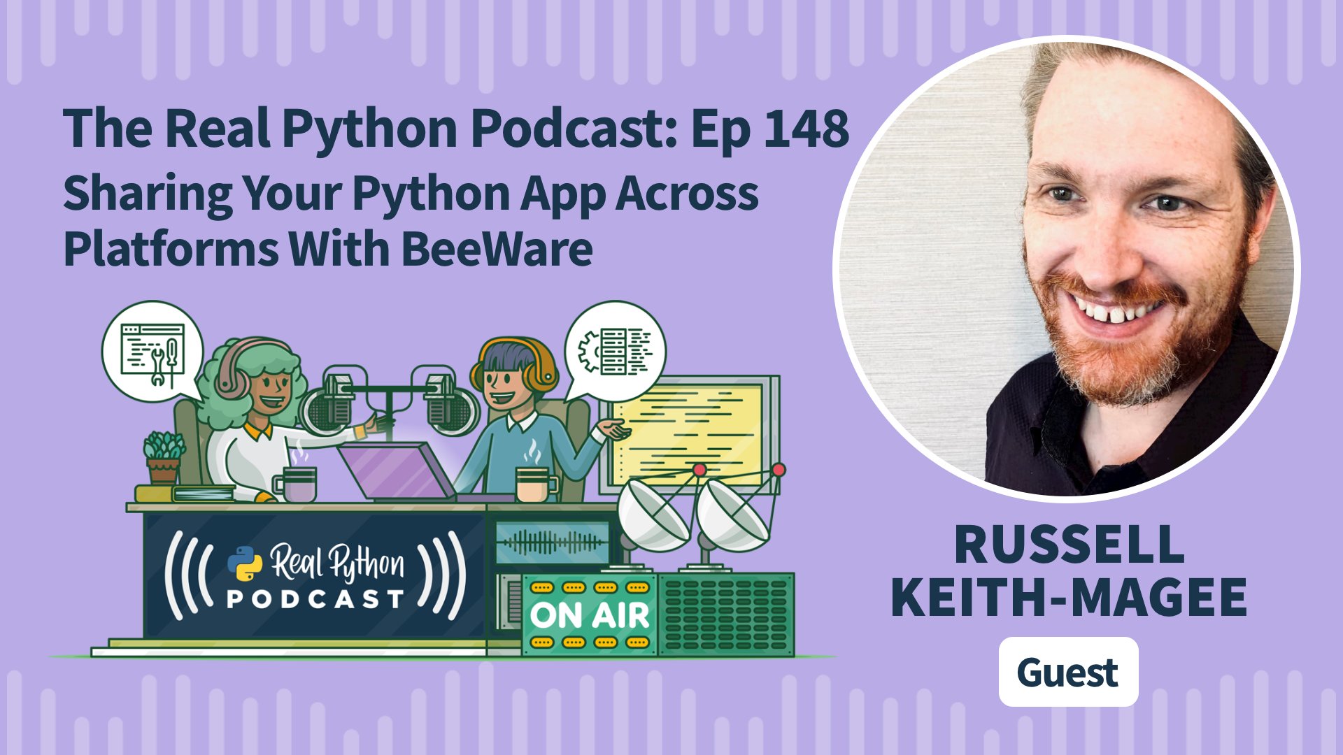 Real Python Podcast Episode #148 Title Artwork