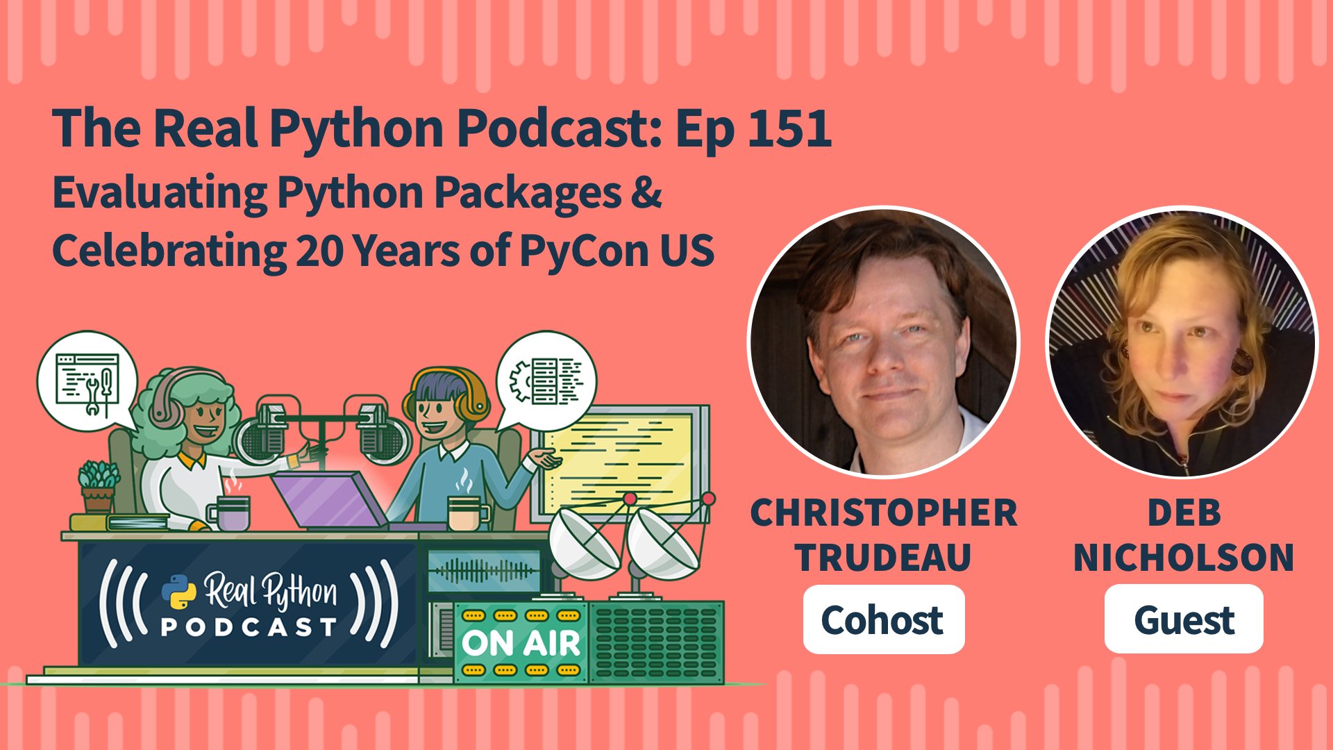 Real Python Podcast Episode #151 Title Artwork