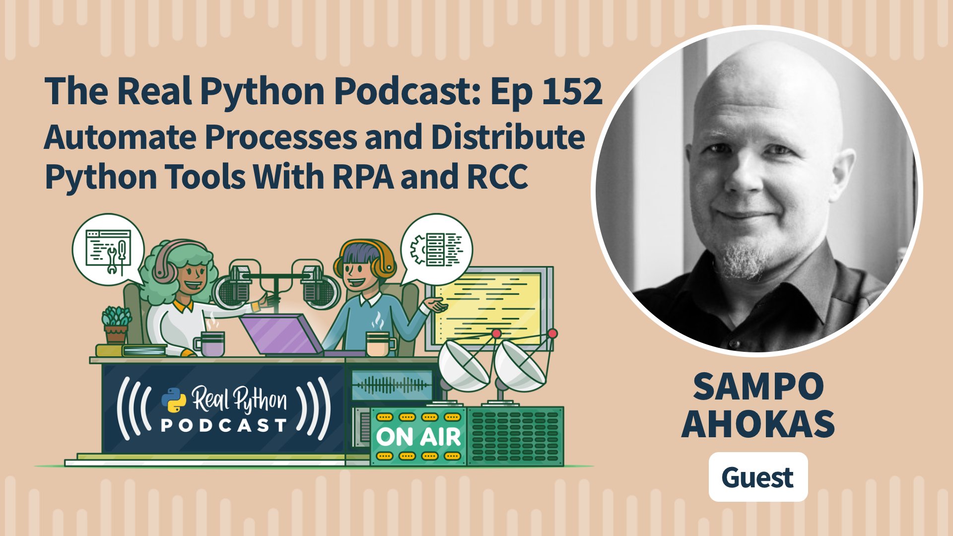 Real Python Podcast Episode #152 Title Artwork