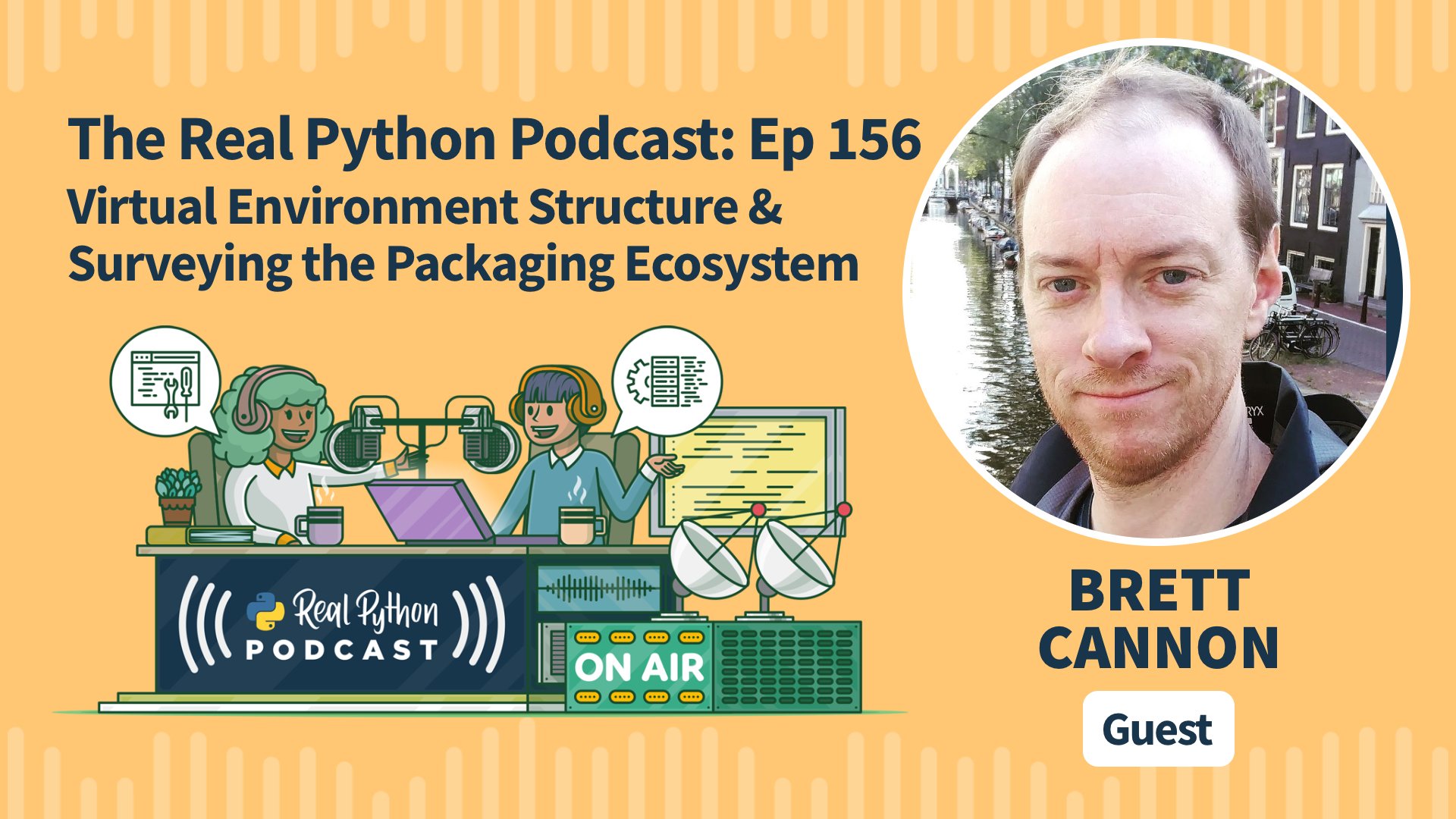 Real Python Podcast Episode #156 Title Artwork