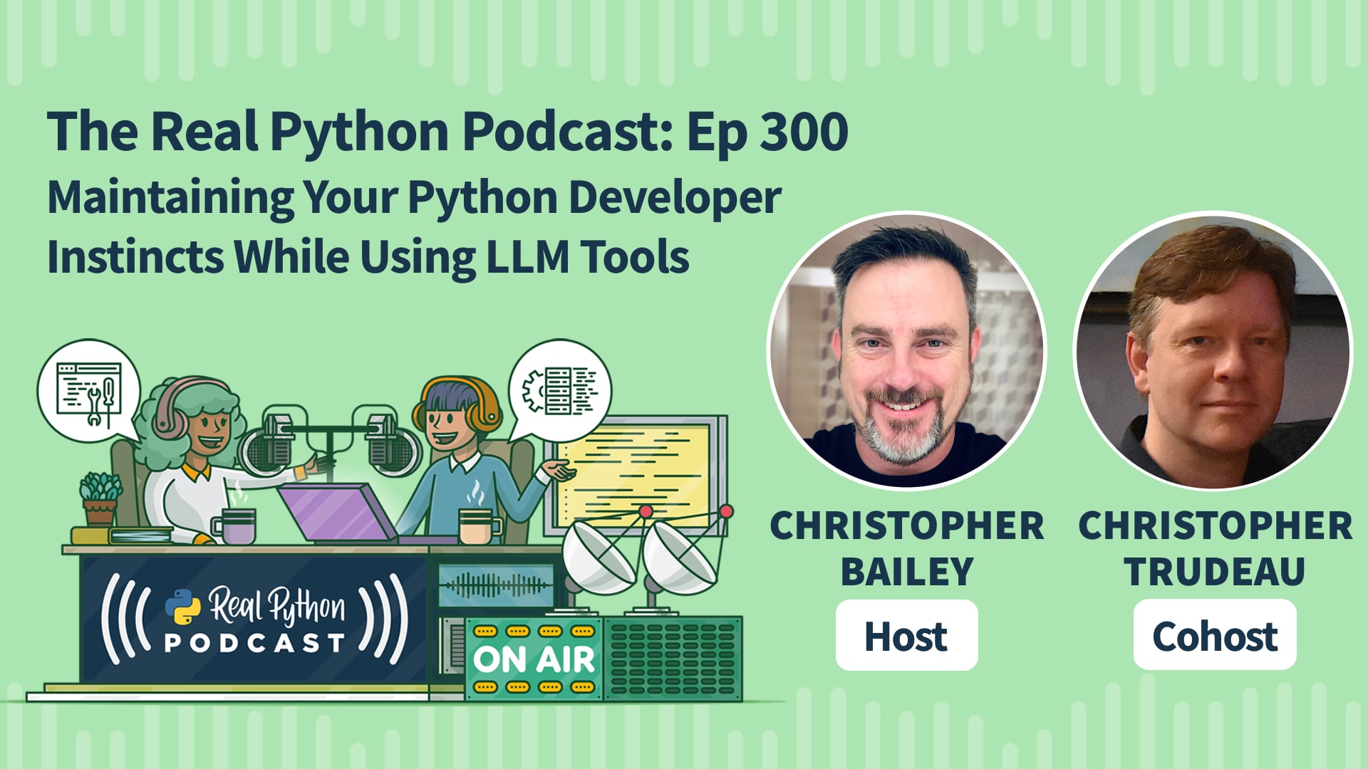 Real Python Podcast E300 Title Image