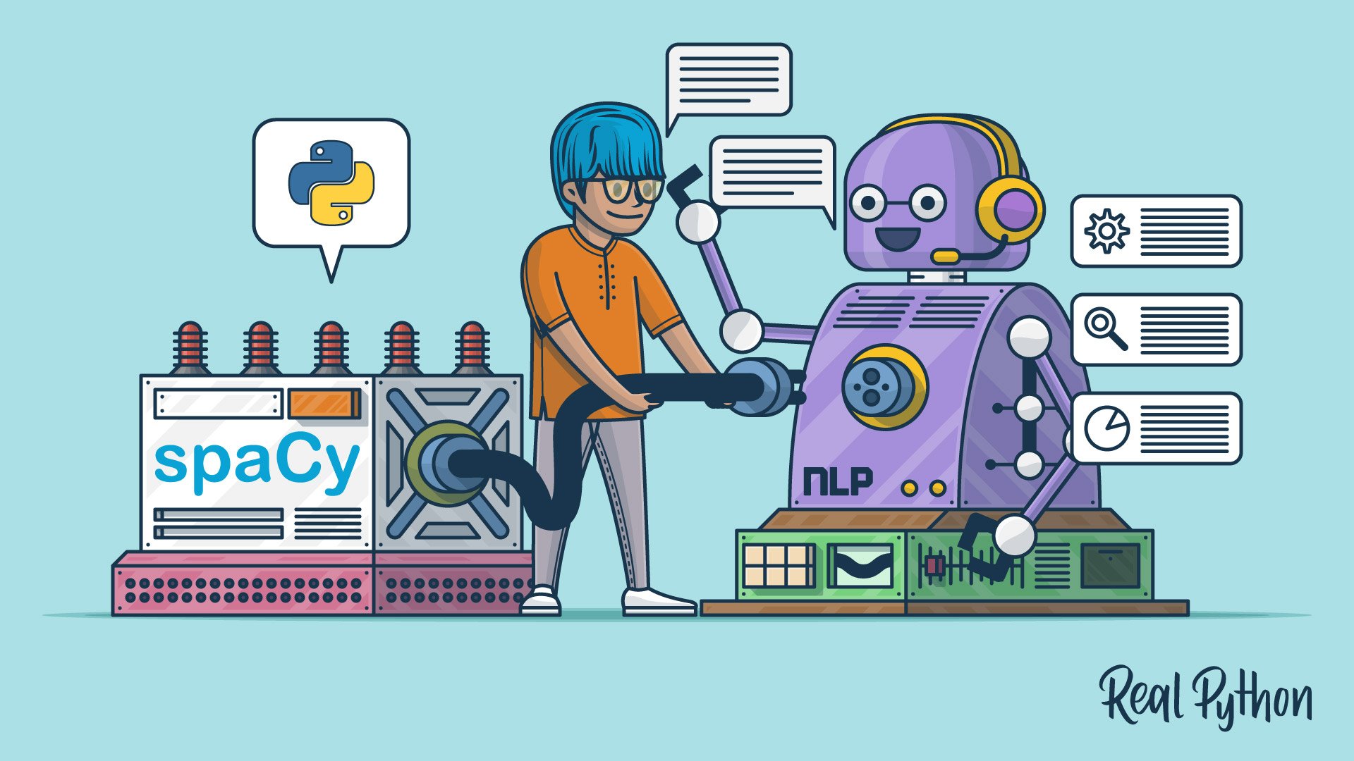 Title image for Natural Language Processing With spaCy in Python (Natural Language Processing With spaCy in Python)