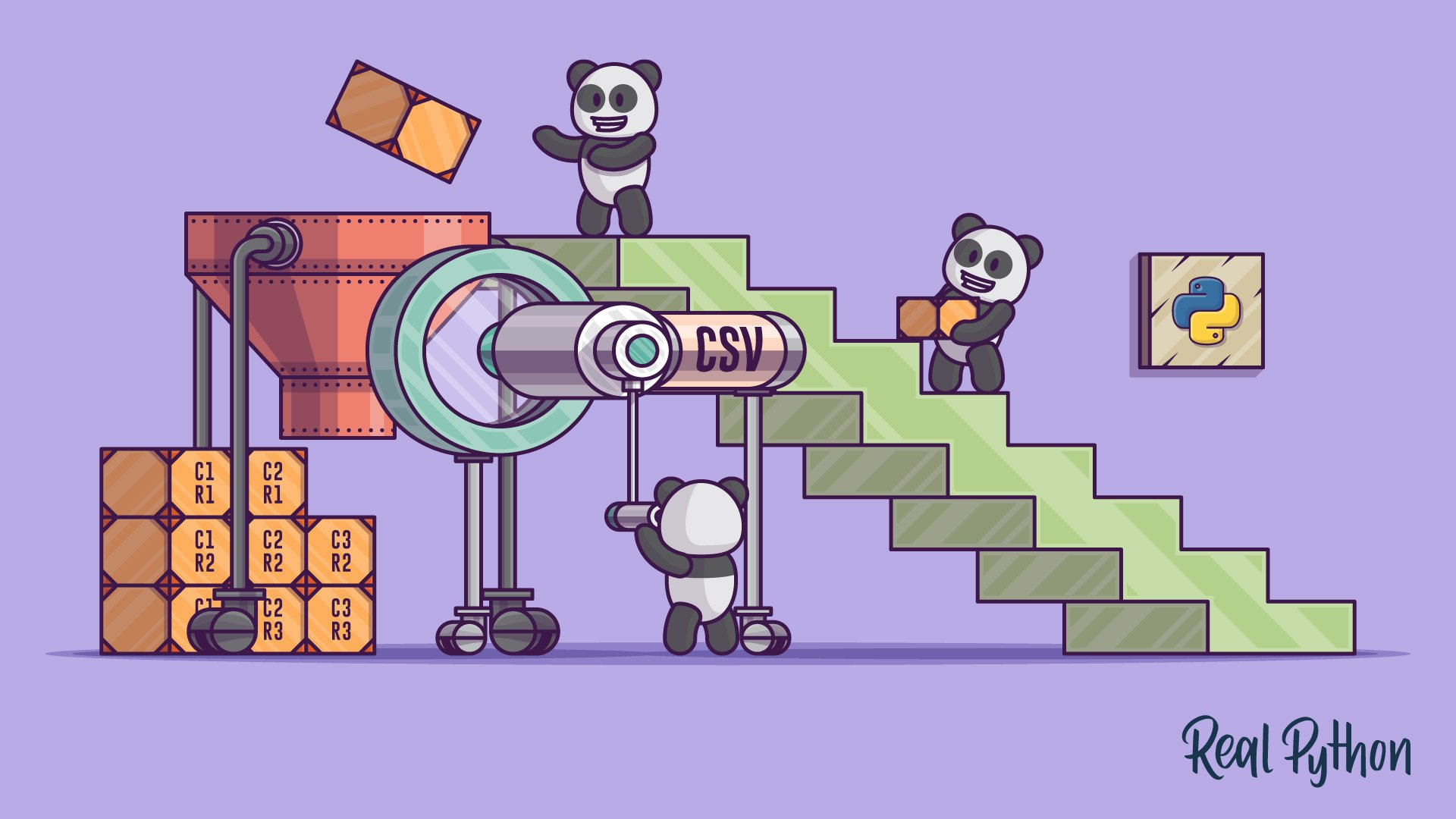 Title image for Reading and Writing CSV Files (Python CSV Parsing)