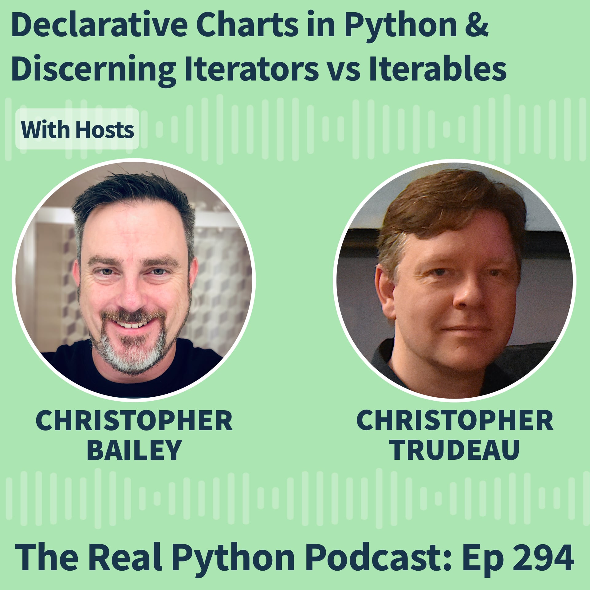 Declarative Charts in Python & Discerning Iterators vs Iterables