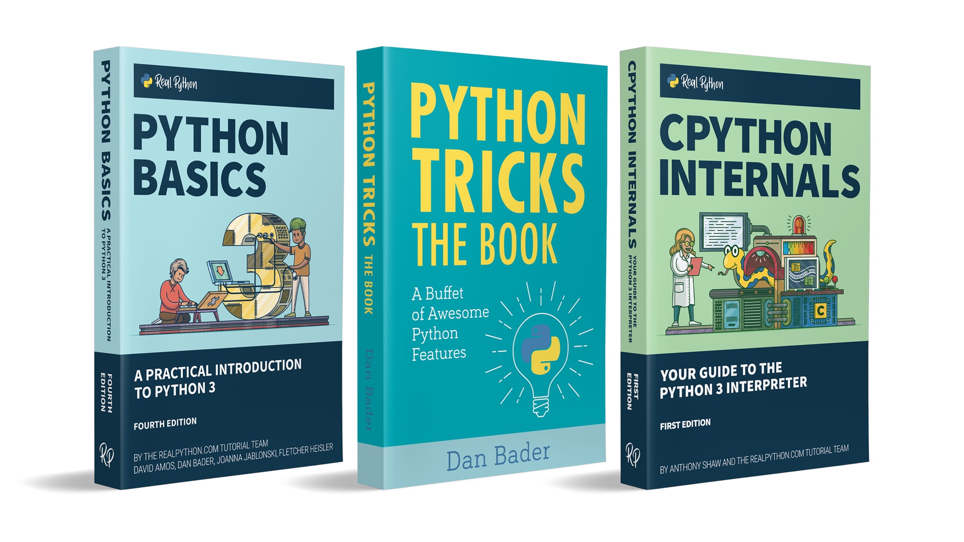 Python Books published by Real Python
