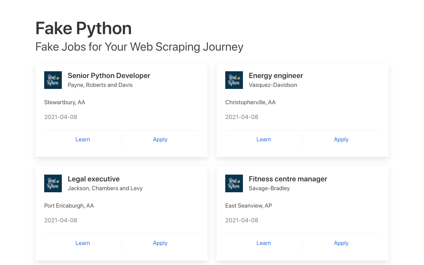 Web Scraping Using Python ( - Brasil)