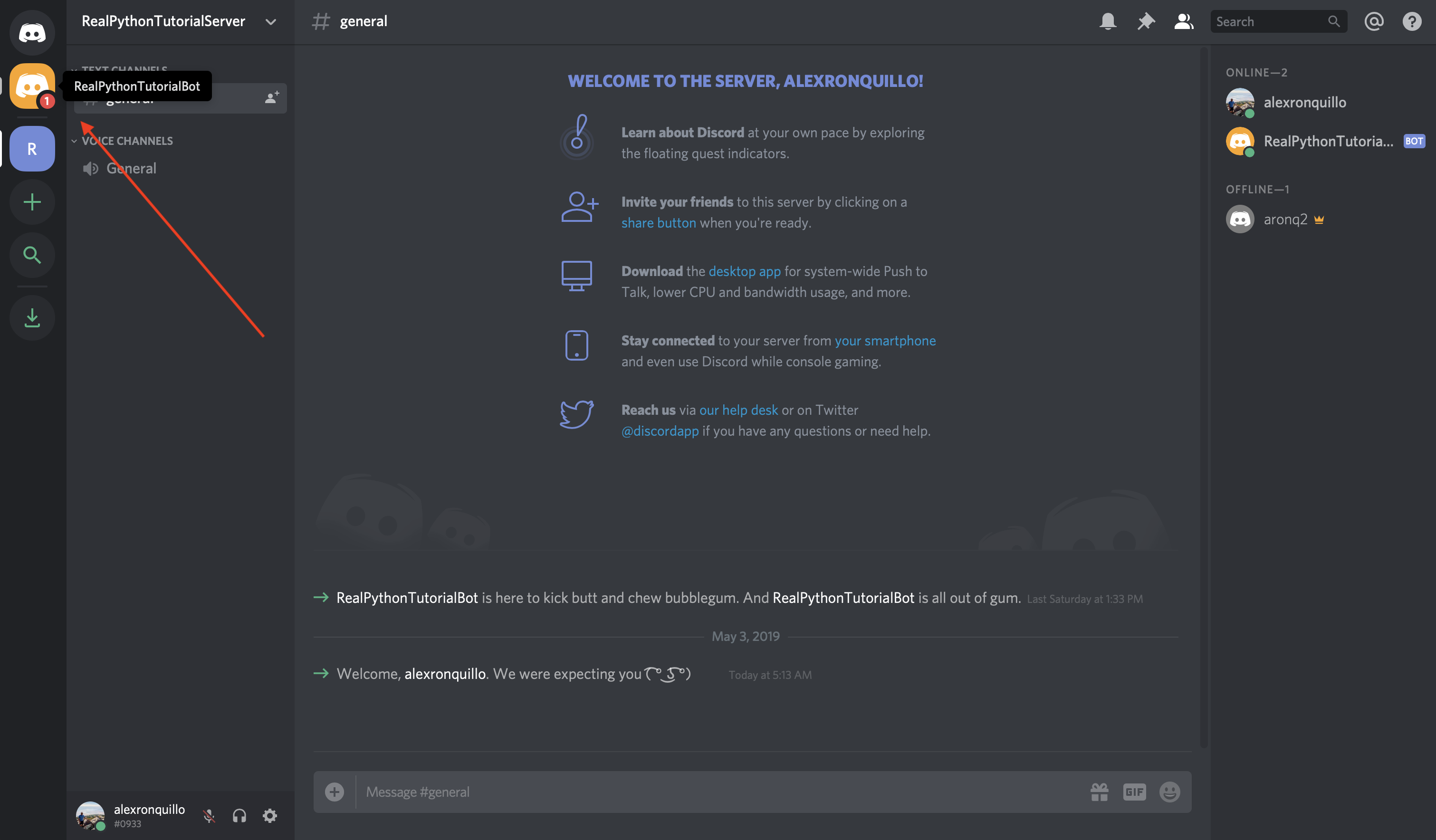 Как сделать музыкального бота в discord