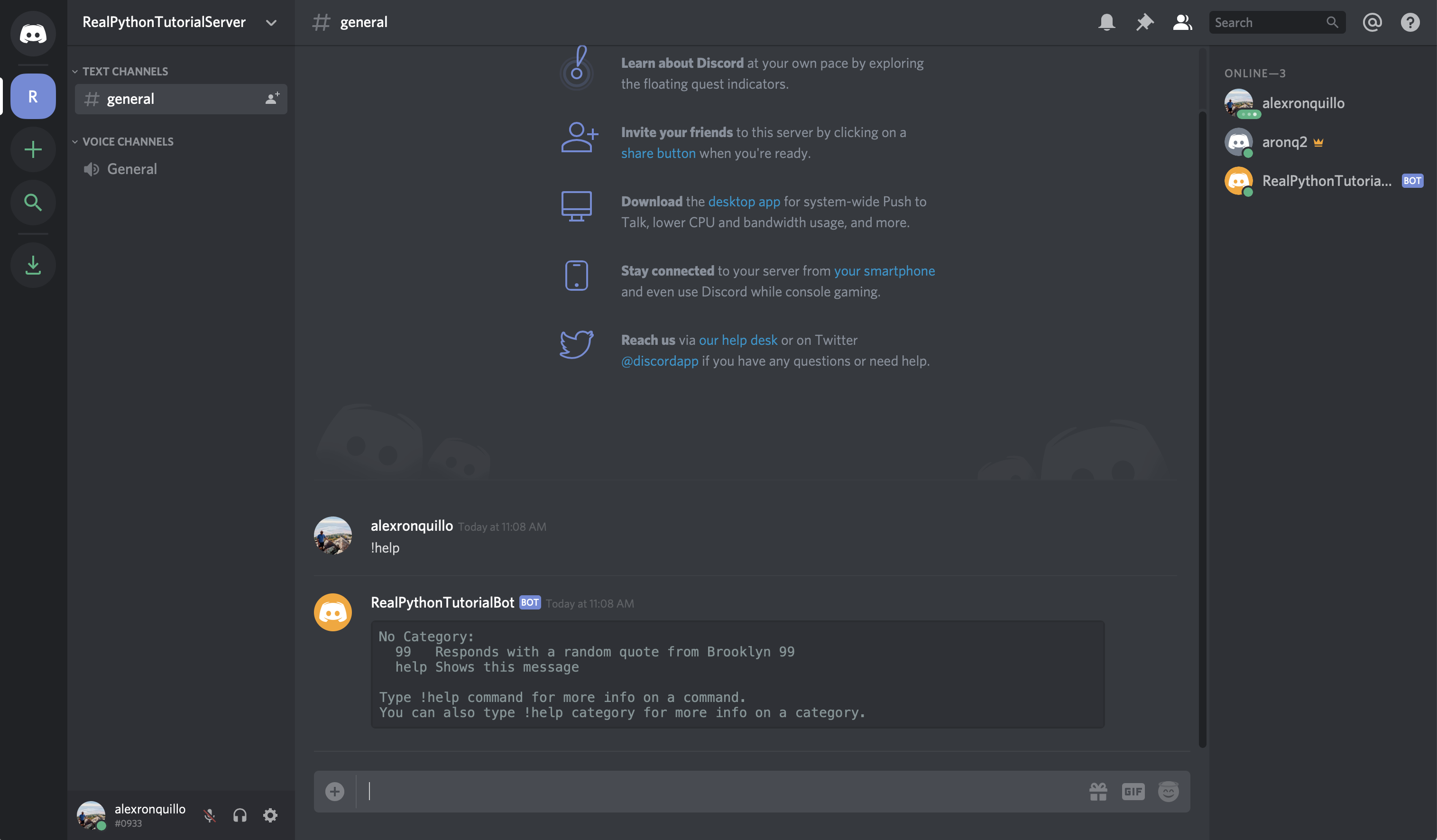 Discord Bots Talking