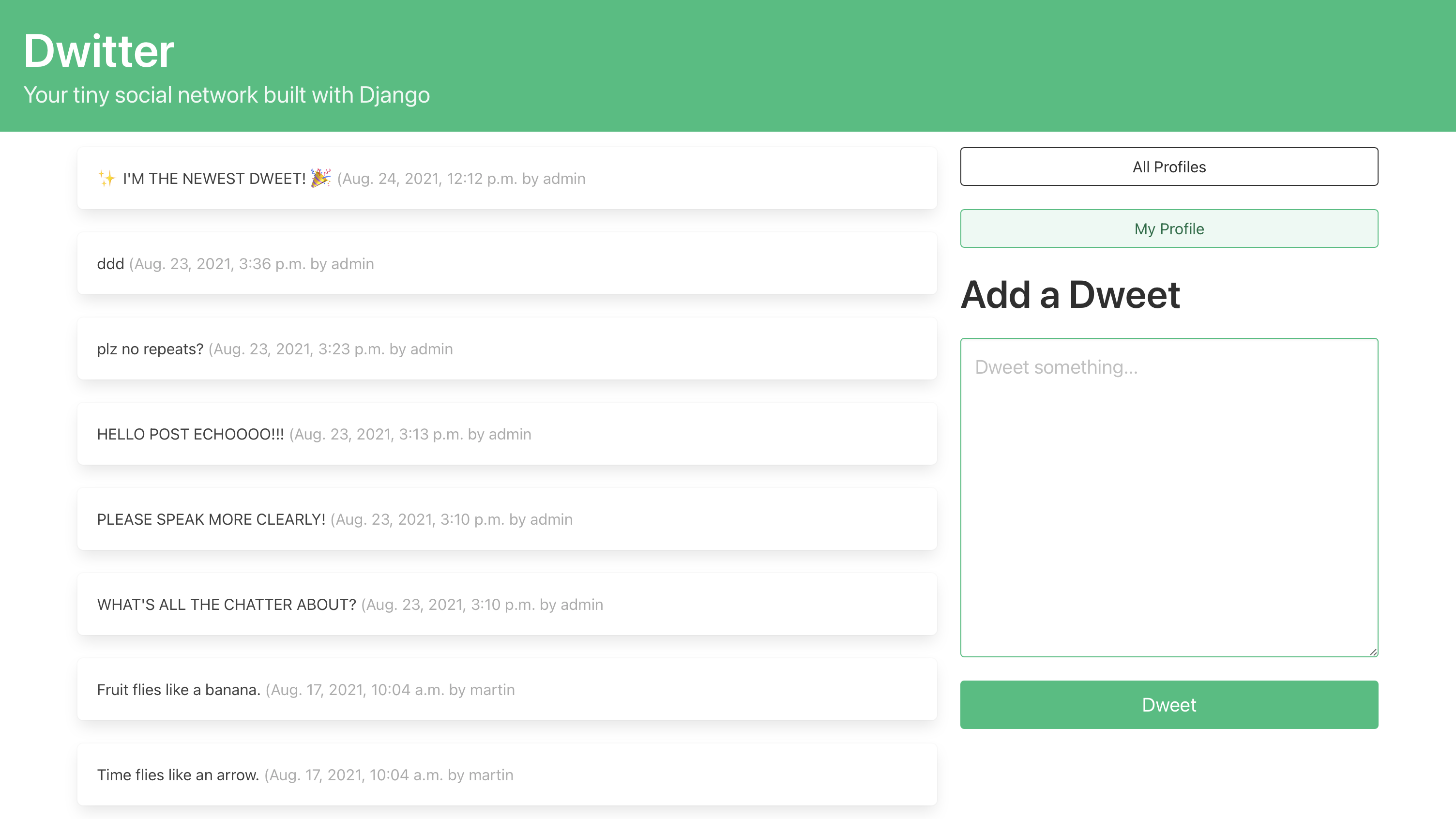 form post django example