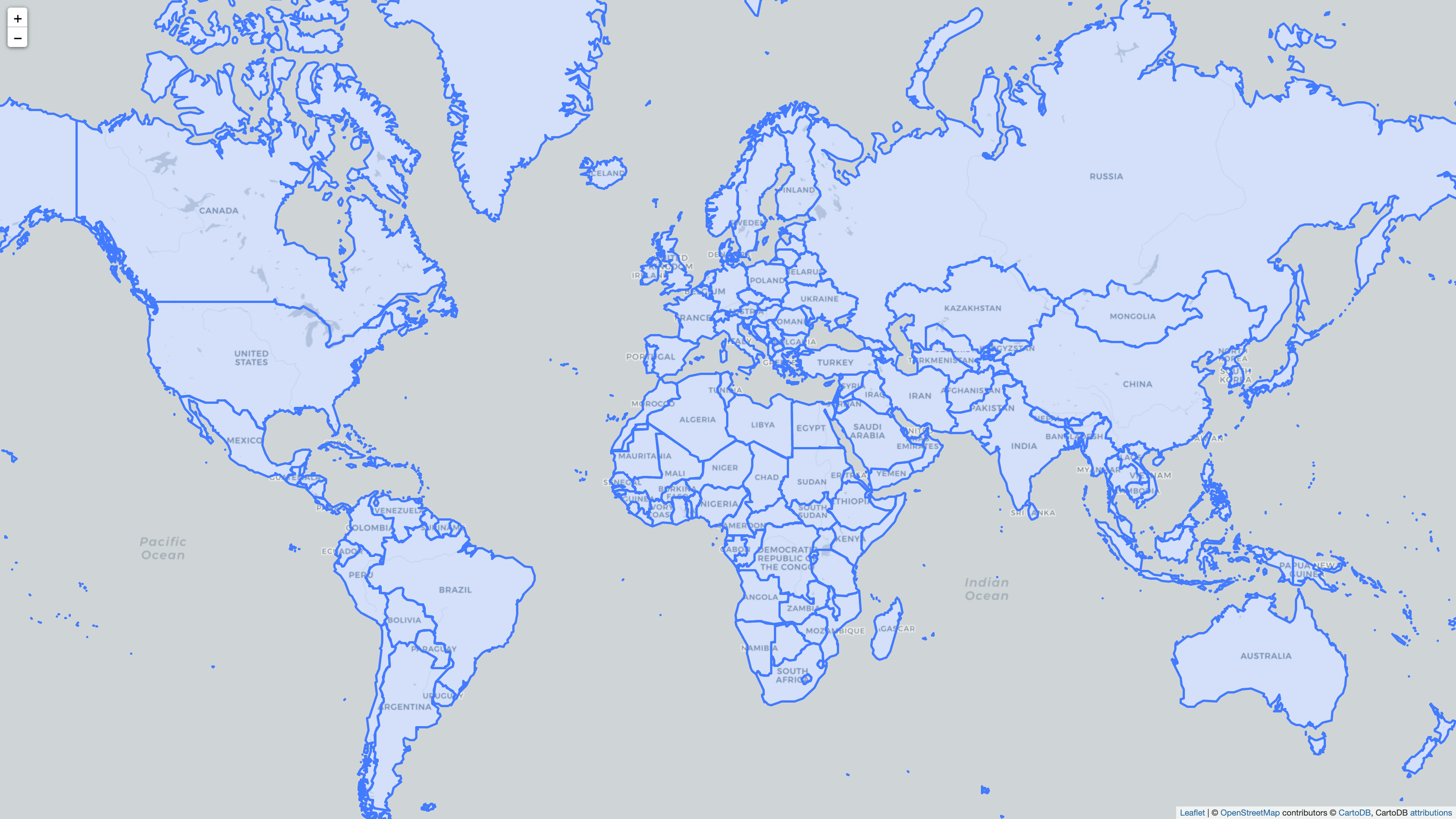 Countries where VAR is also used in the second - Maps on the Web