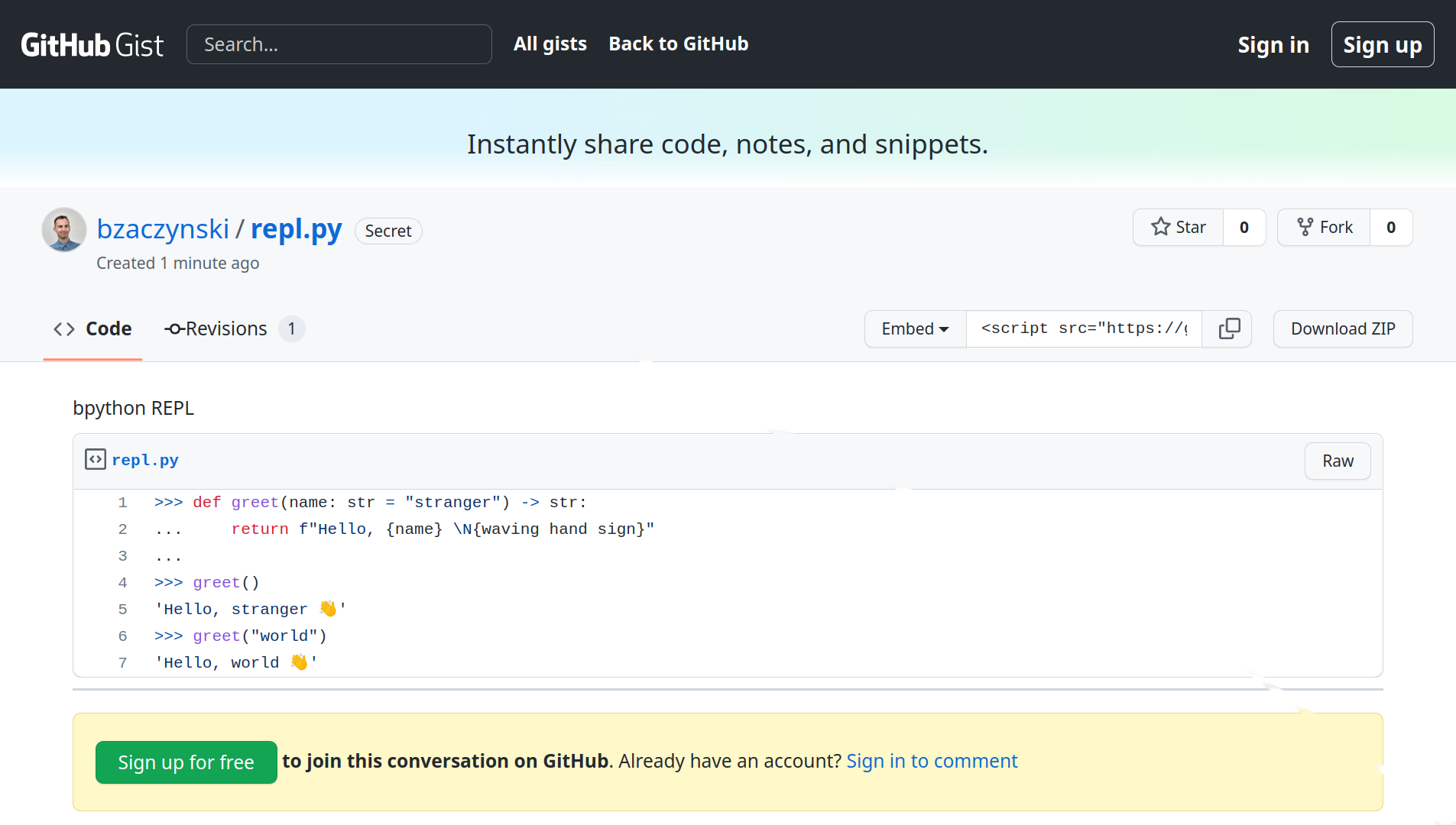 Find out about bpython: A Python REPL With IDE-Like Features