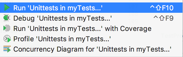 PyCharm Testing