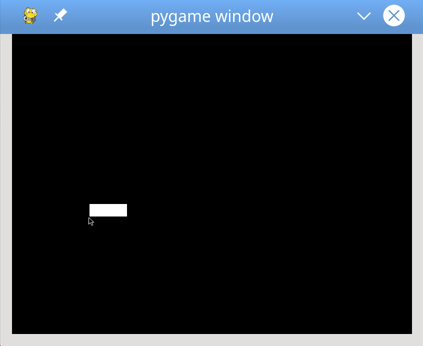 Keypresses moving a sprite in pygame