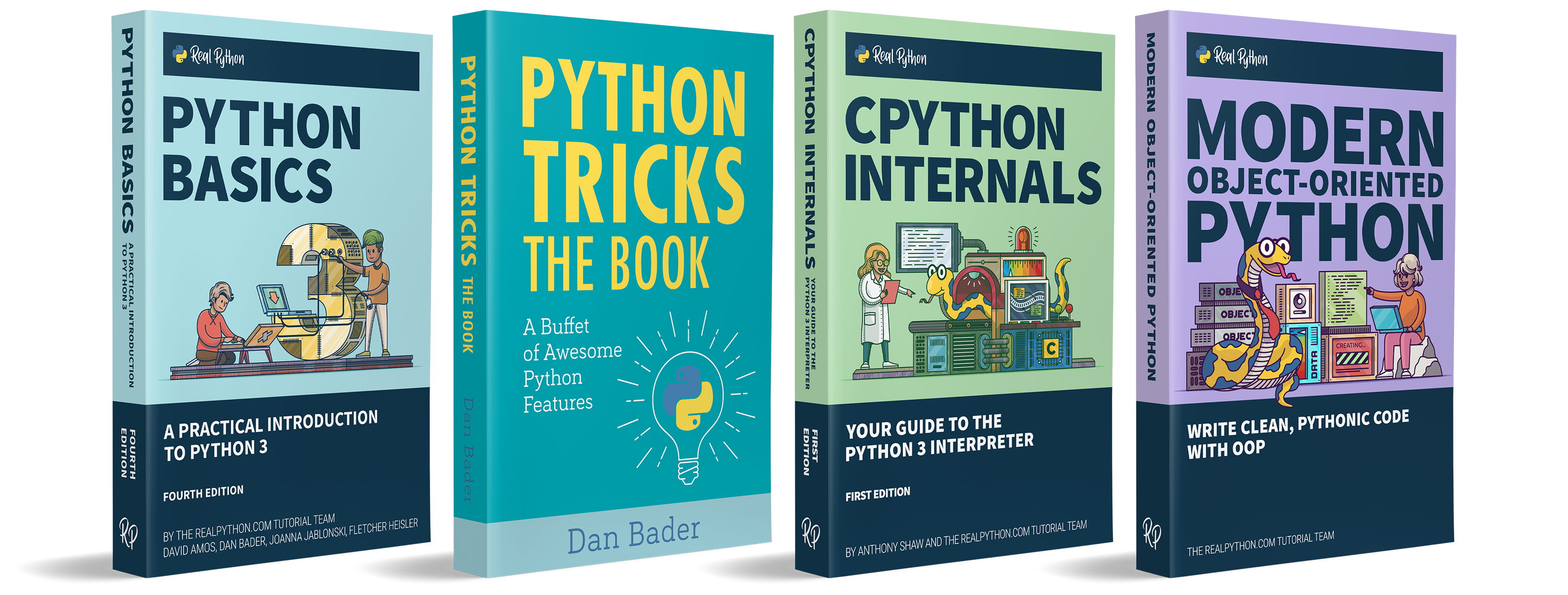 Python Books published by Real Python