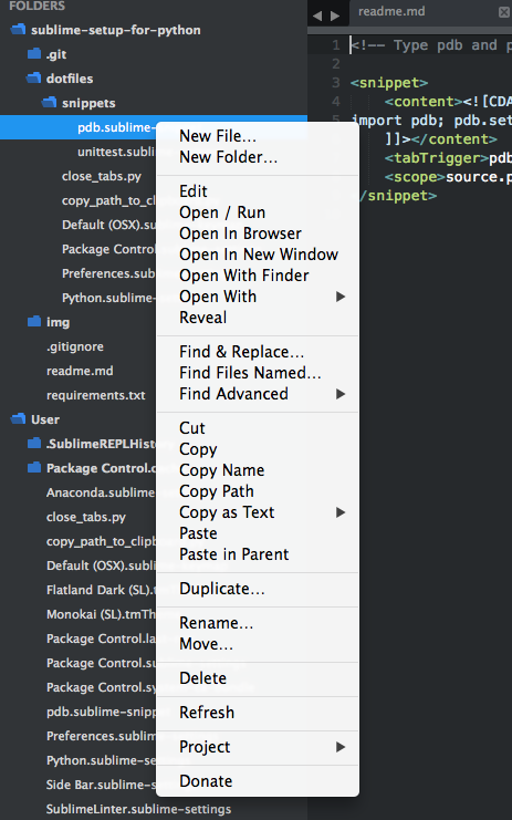 sublime text 3 transmit 5 open files in tabs