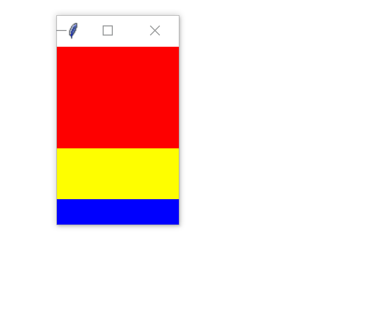 A Tkinter window that expands horizontally with window resizing