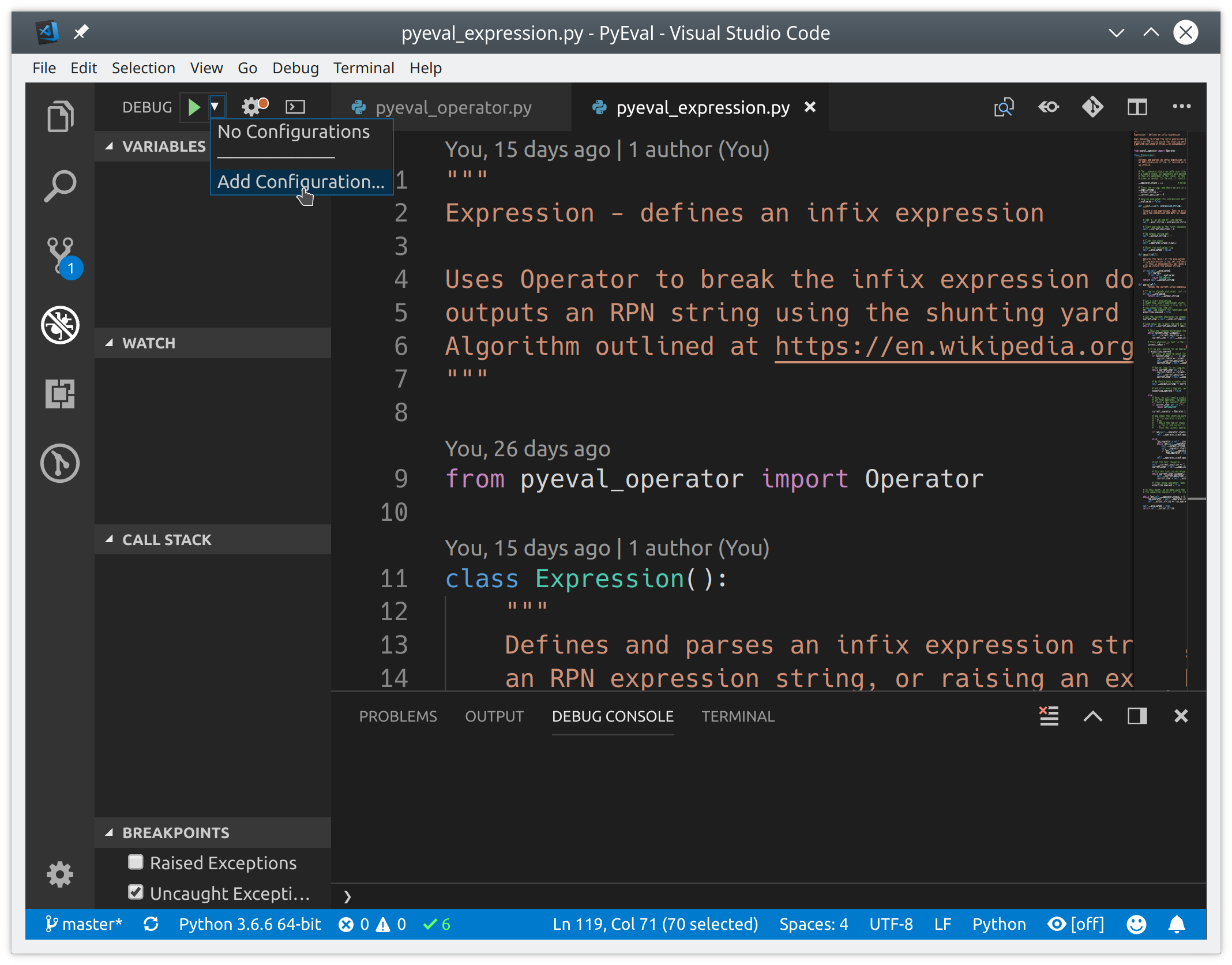 visual studio code python on mac