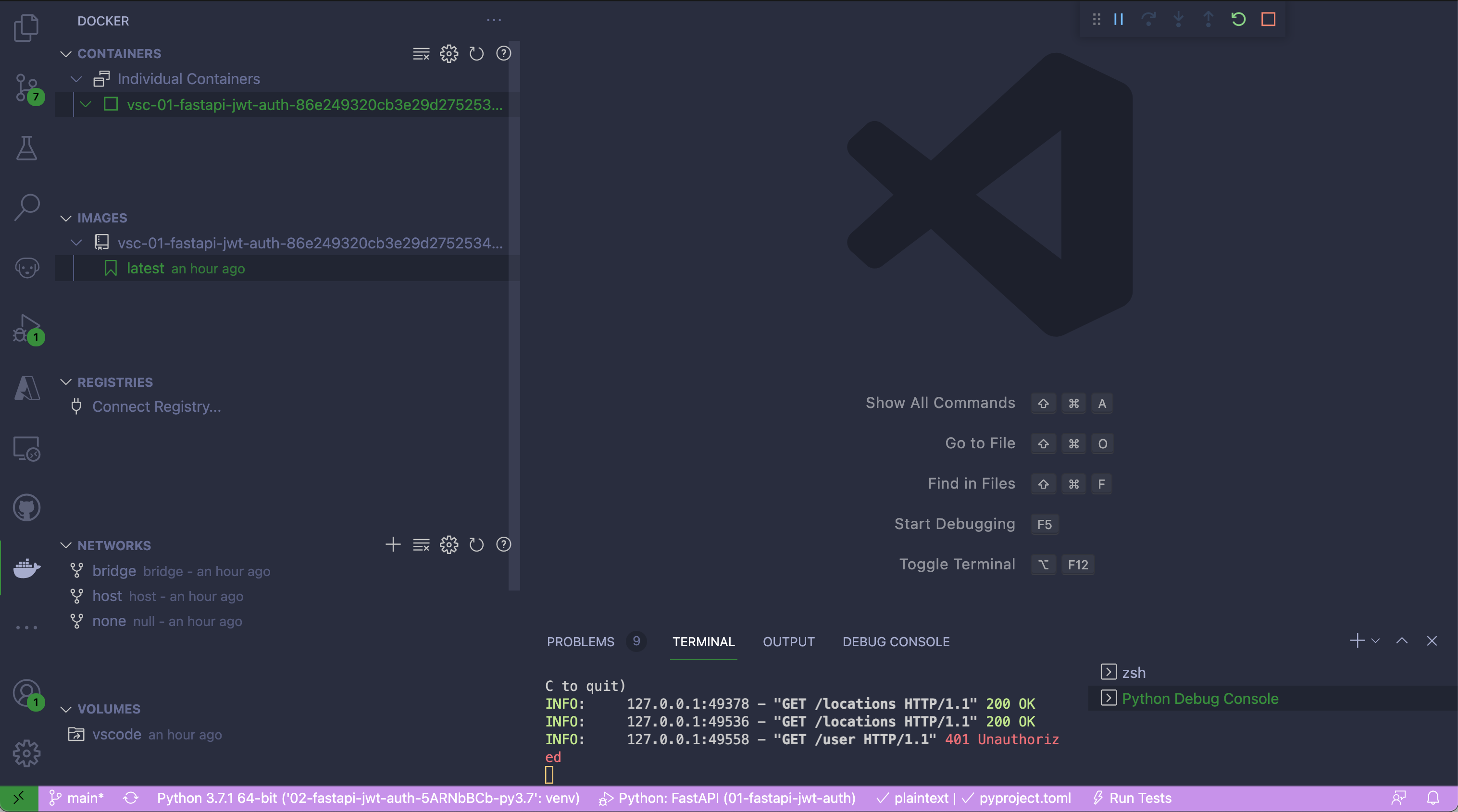 Visual Studio Code User Interface